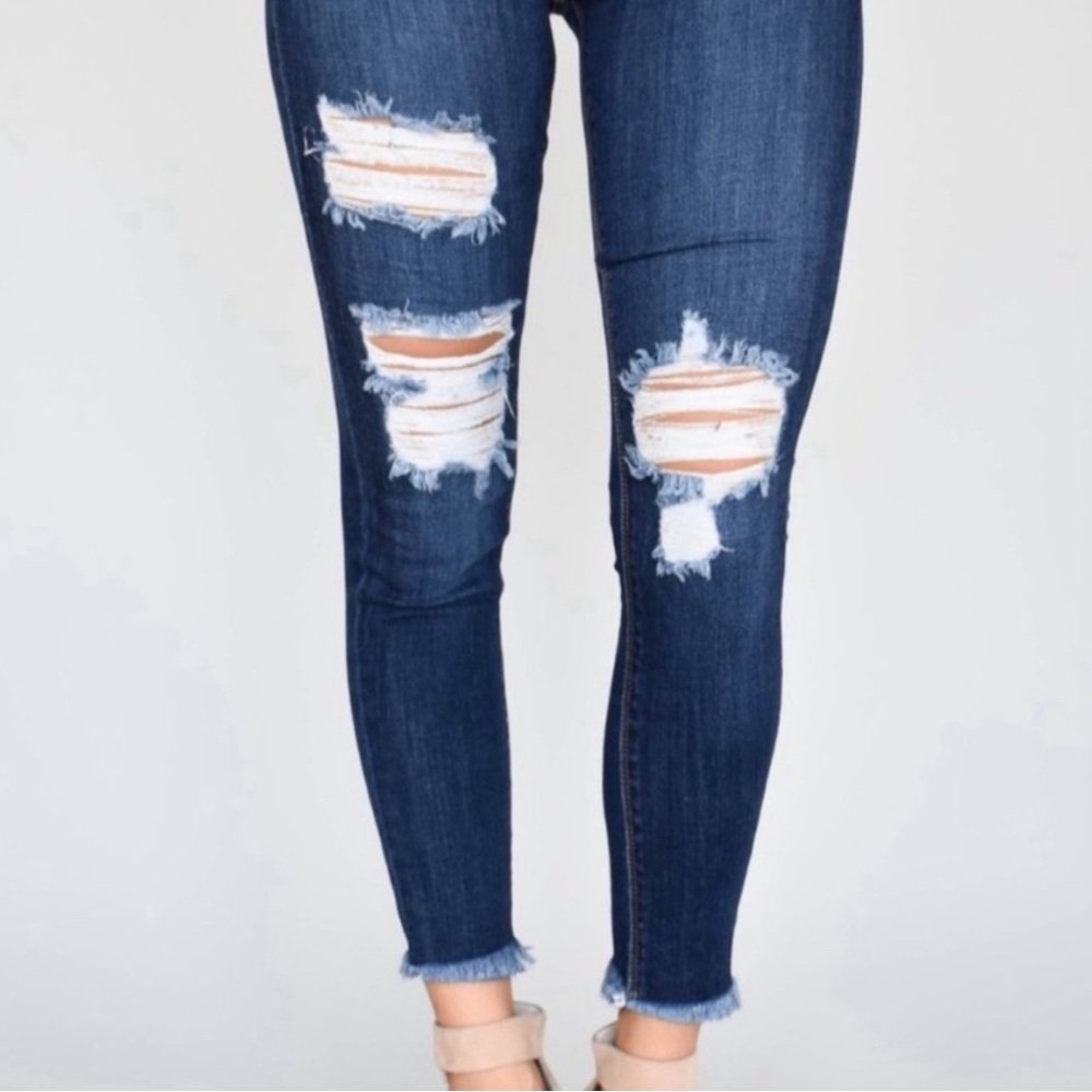 Just Black distressed jeans